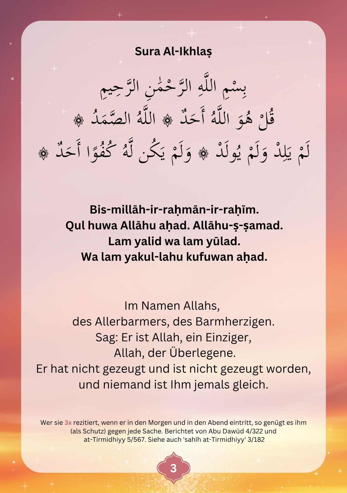 Morgen Adhkar Deutsch Download